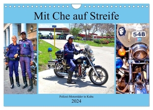 Löwis of Menar, Henning von. Mit Che auf Streife - Polizei-Motorräder in Kuba (Wandkalender 2024 DIN A4 quer), CALVENDO Monatskalender - Verschiedene Modelle kubanischer Polizei-Motorräder. Calvendo, 2023.