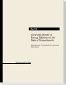 The Public Benefit of Energy Efficiency for Massachusetts