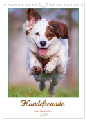 Hundefreunde (Wandkalender 2024 DIN A4 hoch), CALVENDO Monatskalender