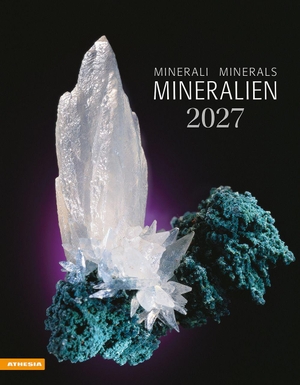 Athesia-Tappeiner Verlag (Hrsg.). Mineralien Kalender 2027 - Minerali - Minerals. Athesia Tappeiner Kal., 2026.