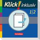 Klick! inklusiv 1./2. Schuljahr - Grundschule / Förderschule - Mathematik - Themenhefte 1-6 im Schuber mit Kartonbeilage