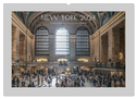New York ¿ Von Brooklyn zur Grand Central Station (Wandkalender 2024 DIN A2 quer), CALVENDO Monatskalender