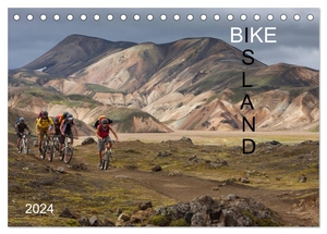 Faltermaier, Franz. BIKE ISLAND (Tischkalender 2024 DIN A5 quer), CALVENDO Monatskalender - Mountainbike auf Island. Calvendo Verlag, 2023.