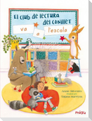 El club de lectura del conillet va a l'escola