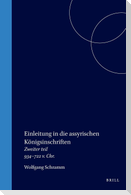 Einleitung in die assyrischen Königsinschriften