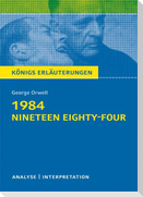 1984 - Nineteen Eighty-Four von George Orwell.