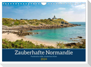 Zauberhafte Normandie: Frankreichs wilde, wunderbare Küste (Wandkalender 2024 DIN A4 quer), CALVENDO Monatskalender