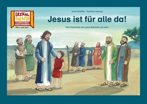 Ackroyd, Dorothea / Ursel Scheffler. Jesus ist für alle da! / Kamishibai Bildkarten - 5 Bildkarten für das Erzähltheater. Hase und Igel Verlag GmbH, 2021.