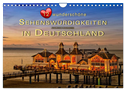 12 wunderschöne Sehenswürdigkeiten in Deutschland (Wandkalender 2024 DIN A4 quer), CALVENDO Monatskalender
