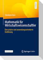 Mathematik für Wirtschaftswissenschaftler