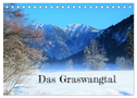 Das Graswangtal (Tischkalender 2024 DIN A5 quer), CALVENDO Monatskalender