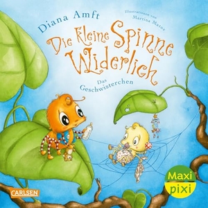 Amft, Diana. Maxi Pixi 459: VE 5: Die kleine Spinne Widerlich: Das Geschwisterchen (5 Exemplare). Carlsen Verlag GmbH, 2024.