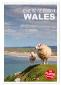 Eine Reise durch Wales (Wandkalender 2025 DIN A3 hoch), CALVENDO Monatskalender