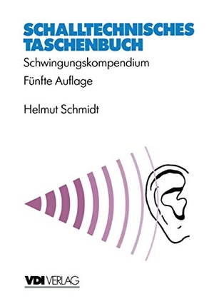 Schmidt, Helmut. Schalltechnisches Taschenbuch - Schwingungskompendium. Springer Berlin Heidelberg, 2014.