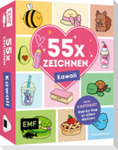 55 x Zeichnen - Kawaii: Dein Kartenset