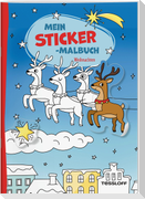 Mein Sticker-Malbuch. Weihnachten