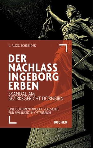 Schneider, K. Alois. DER NACHLASS INGEBORG ERBEN - Eine dokumentarische Realsatire zur Ziviljustiz in O¨sterreich. Bucher GmbH & Co.KG, 2026.