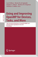 Using and Improving OpenMP for Devices, Tasks, and More
