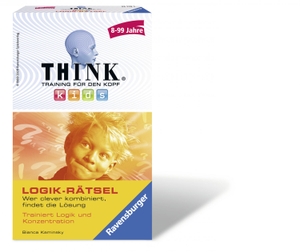 Kaminsky, Bianca. Ravensburger 23294 - Think Kids Logik-Rätsel - Wer clever kombiniert, findet die Lösung!. Ravensburger Spieleverlag, 2009.