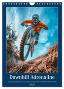 Downhill Adrenaline (Wall Calendar 2025 DIN A4 portrait), CALVENDO 12 Month Wall Calendar