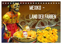 Mexiko - Land der Farben (Tischkalender 2024 DIN A5 quer), CALVENDO Monatskalender