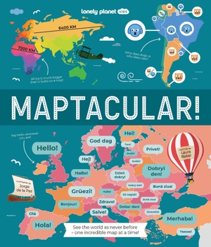 Baker, Laura. Lonely Planet Kids Maptacular! - Unusual & Intriguing Maps Find Places with the Weirdest Foods & Longest Train Journeys Lots of Cool Facts & Illustrations. Lonely Planet, 2026.