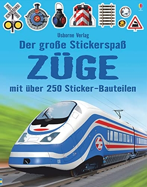Tudhope, Simon. Der große Stickerspaß: Züge. Usborne Verlag, 2016.