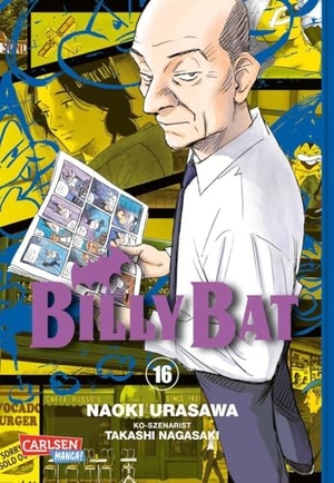 Urasawa, Naoki / Takashi Nagasaki. Billy Bat 16. Carlsen Verlag GmbH, 2017.