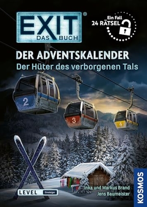 Baumeister, Jens / Brand, Inka et al. EXIT® - Das Buch: Der Adventskalender - Der Hüter des verborgenen Tals. 24 Escape Room Rätsel zu Weihnachten für Erwachsene und Jugendliche.. Franckh-Kosmos, 2026.