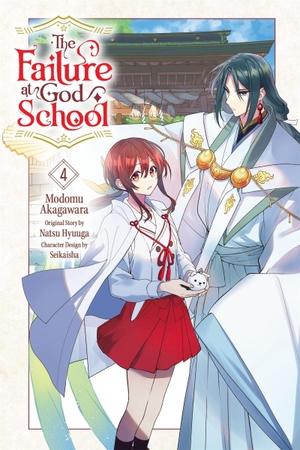 Hyuuga, Natsu / Seikaisha. The Failure at God School, Vol. 4. Yen Press, 2026.