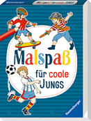 Malspaß für coole Jungs ab 4 Jahren