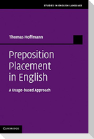 Preposition Placement in English