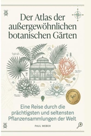 Weber, Paul. Der Atlas der außergewöhnlichen botanischen Gärten - Eine Reise durch die prächtigsten und seltensten Pflanzensammlungen der Welt. FlipFlop, 2025.