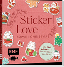 Sticker Love: Kawaii Christmas - Über 300 Etiketten und Aufkleber mit beschreibbarer Oberfläche