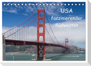 USA - faszinierender Südwesten / CH-Version (Tischkalender 2024 DIN A5 quer), CALVENDO Monatskalender