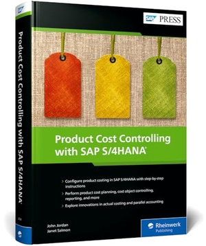 Jordan, John / Janet Salmon. Product Cost Controlling with SAP S/4HANA. Rheinwerk Verlag GmbH, 2024.