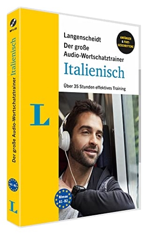 Langenscheidt Der große Audio-Wortschatztrainer Italienisch - Über 35 Stunden effektives Training. Langenscheidt bei PONS, 2022.
