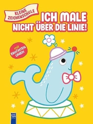 Kleine Zeichenschule - Ich male nicht über die Linie (gelb) - Mit erhöhten Randlinien. Yo Yo Books, 2021.