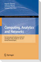 Computing, Analytics and Networks
