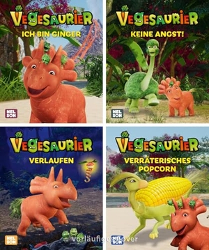 Nelson Mini-Bücher: Vegesaurier 1-4 - 24 Minibücher im Display. Nelson Verlag, 2026.
