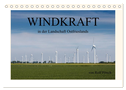 Windkraft in der Landschaft Ostfrieslands (Tischkalender 2025 DIN A5 quer), CALVENDO Monatskalender