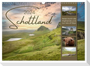 Schottland - Reise durch die Highlands und zur Isle of Skye (Wandkalender 2024 DIN A3 quer), CALVENDO Monatskalender