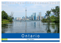 Ontario - Der Süden (Tischkalender 2024 DIN A5 quer), CALVENDO Monatskalender