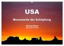 USA - Monumente der Schöpfung (Wandkalender 2024 DIN A2 quer), CALVENDO Monatskalender