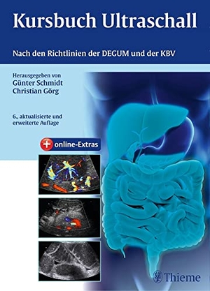 Schmidt, Günter / Christian Görg (Hrsg.). Kursbuch Ultraschall - Nach den Richtlinien der DEGUM und der KBV. Georg Thieme Verlag, 2015.