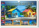 Reise in die Karibik - von den Bahamas bis Aruba (Wandkalender 2024 DIN A4 quer), CALVENDO Monatskalender