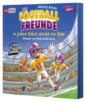 Hüging, Andreas. Die Football-Freunde - In jedem Rebel steckt ein Star - Das dritte American-Football-Abenteuer für Kinder ab 8 Jahren. cbj audio, 2025.