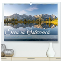 Seen in Österreich (hochwertiger Premium Wandkalender 2025 DIN A2 quer), Kunstdruck in Hochglanz