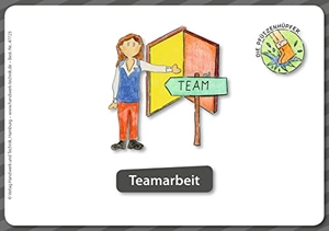 Böckmann, Anja / Grüner, Yvonne et al. Kartenset Kita - Die Pfützenhüpfer - Zusatzkartenset 3 - Teamarbeit. Handwerk + Technik GmbH, 2021.