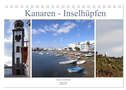 Kanaren - Inselhüpfen (Tischkalender 2025 DIN A5 quer), CALVENDO Monatskalender